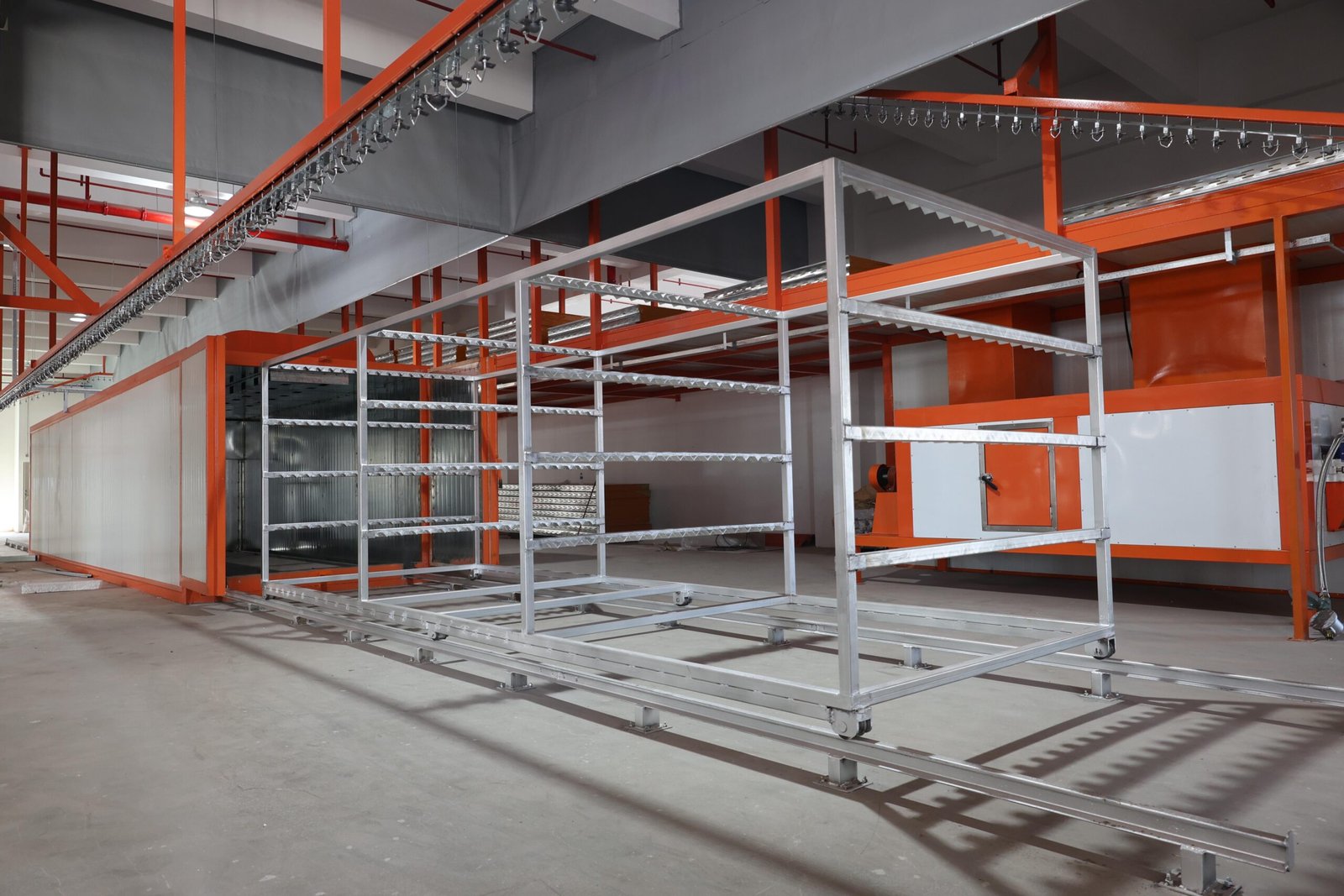 powder coating waste recovery booth